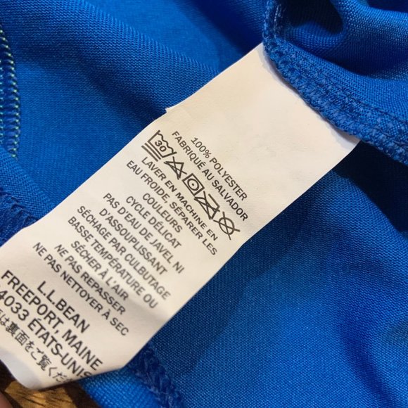 L.L. Bean blue t-shirt - Picture 6 of 7